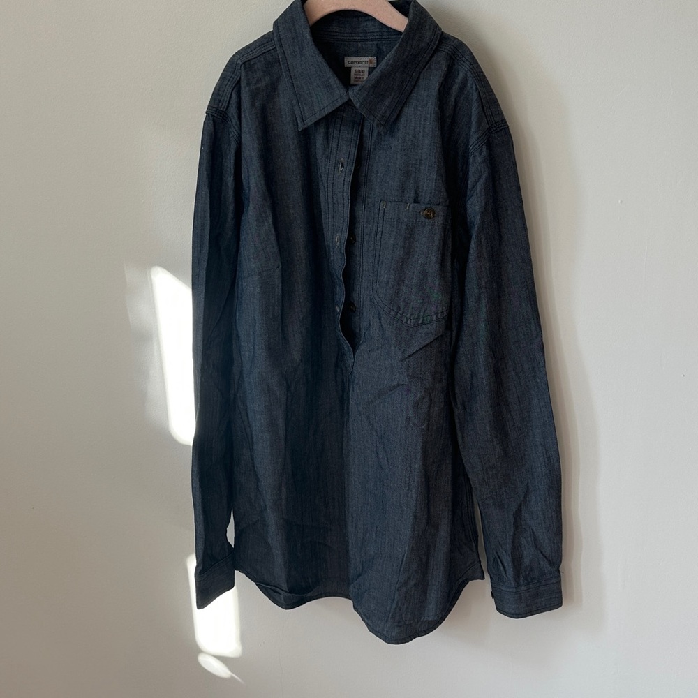Carhartt denim Button-Up Shirt